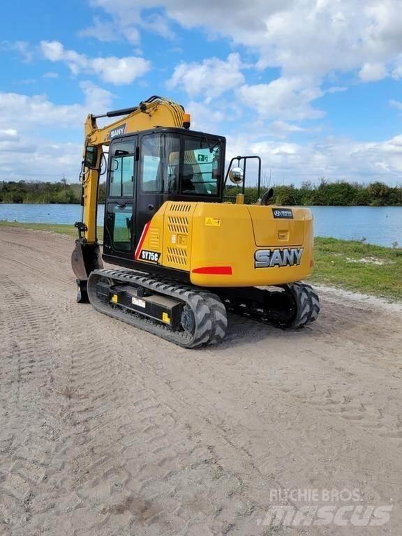Sany SY75C Escavadeiras de esteiras