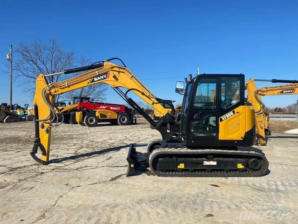 Sany SY80U Escavadeiras de esteiras