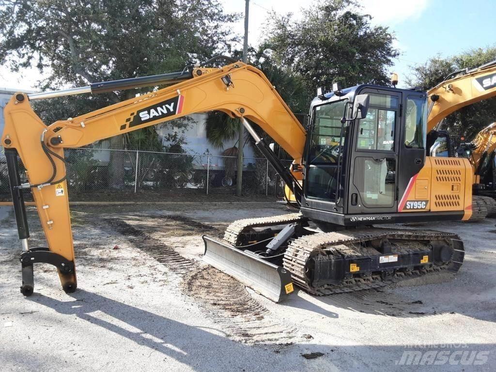 Sany SY95C Escavadeiras de esteiras
