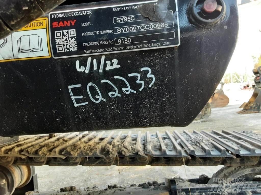 Sany SY95C Escavadeiras de esteiras