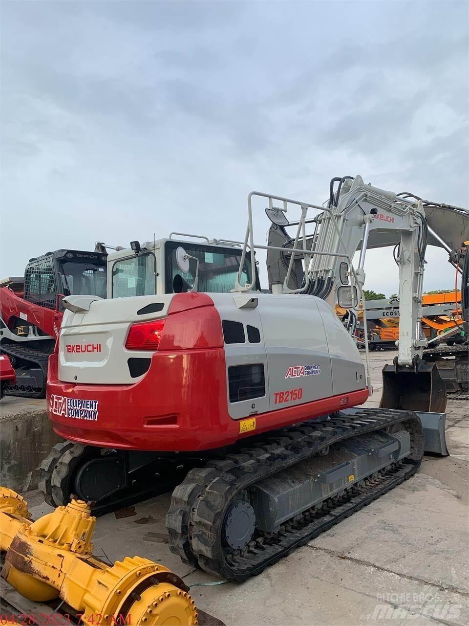 Takeuchi TB2150 Escavadeiras de esteiras