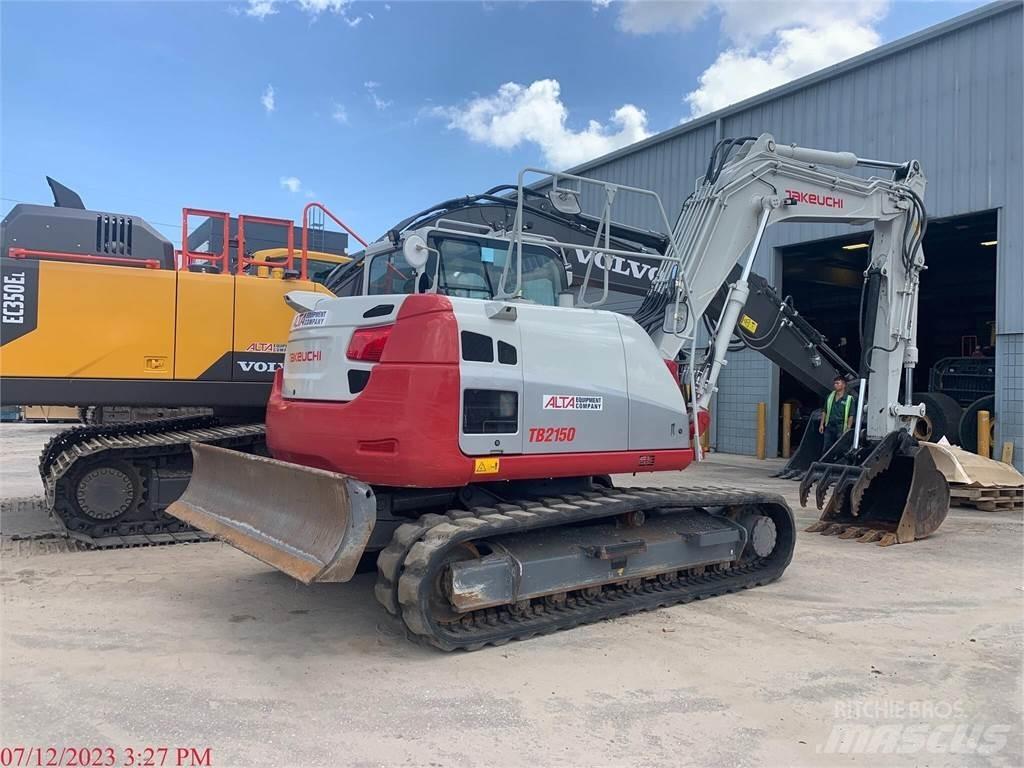 Takeuchi TB2150 Escavadeiras de esteiras