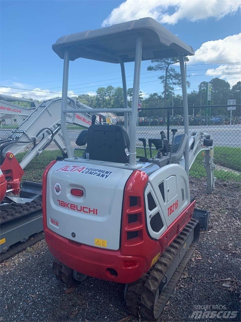 Takeuchi TB216 Miniescavadeiras