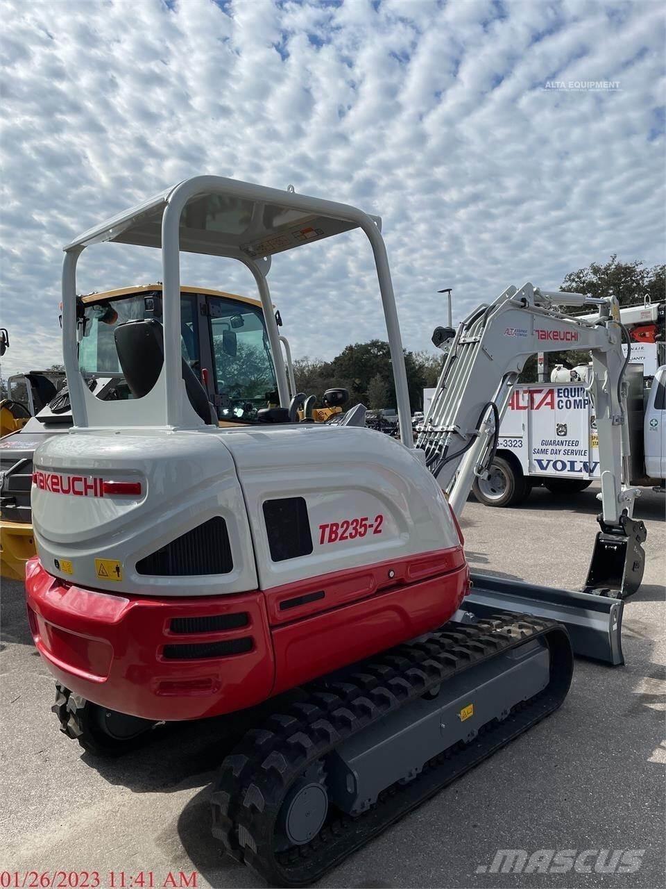 Takeuchi TB235-2 Miniescavadeiras