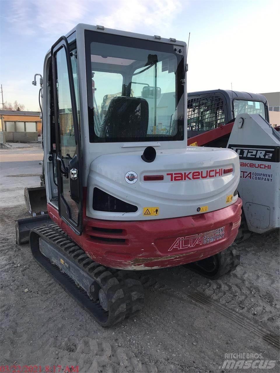 Takeuchi TB240 Miniescavadeiras