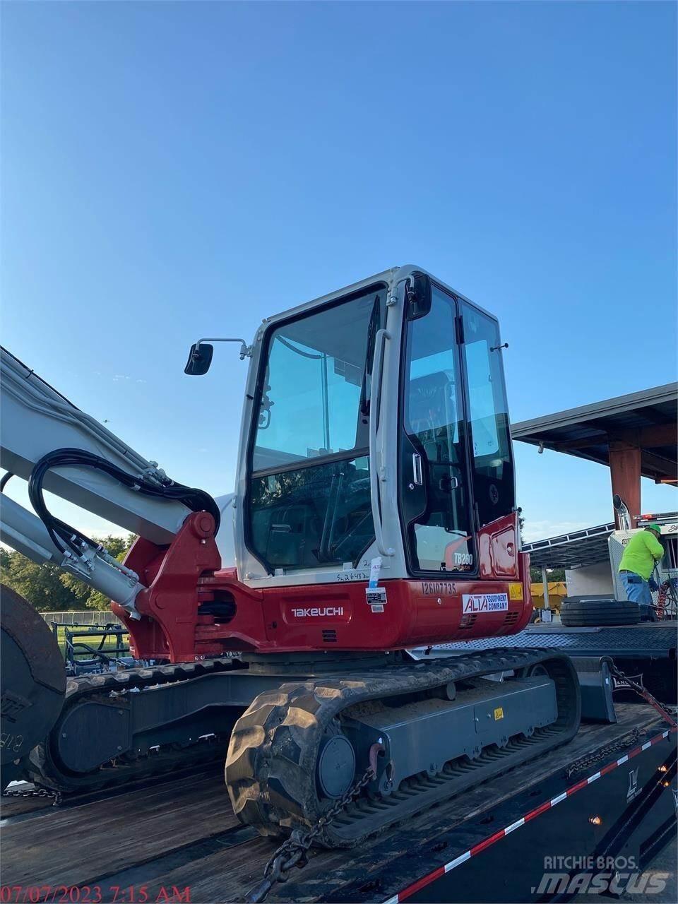 Takeuchi TB260 Escavadeiras de esteiras