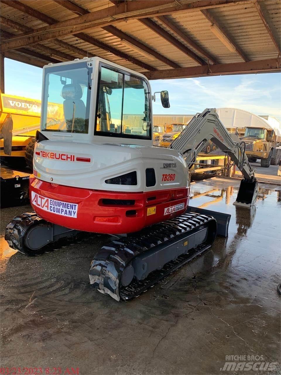 Takeuchi TB260 Escavadeiras de esteiras