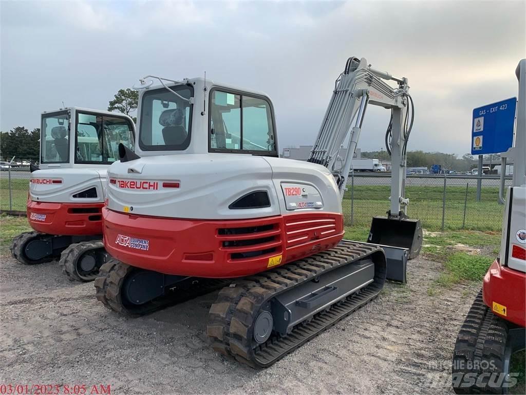 Takeuchi TB290 Escavadeiras de esteiras