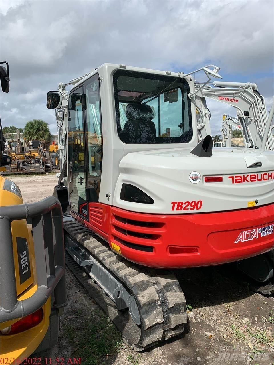 Takeuchi TB290 Escavadeiras de esteiras