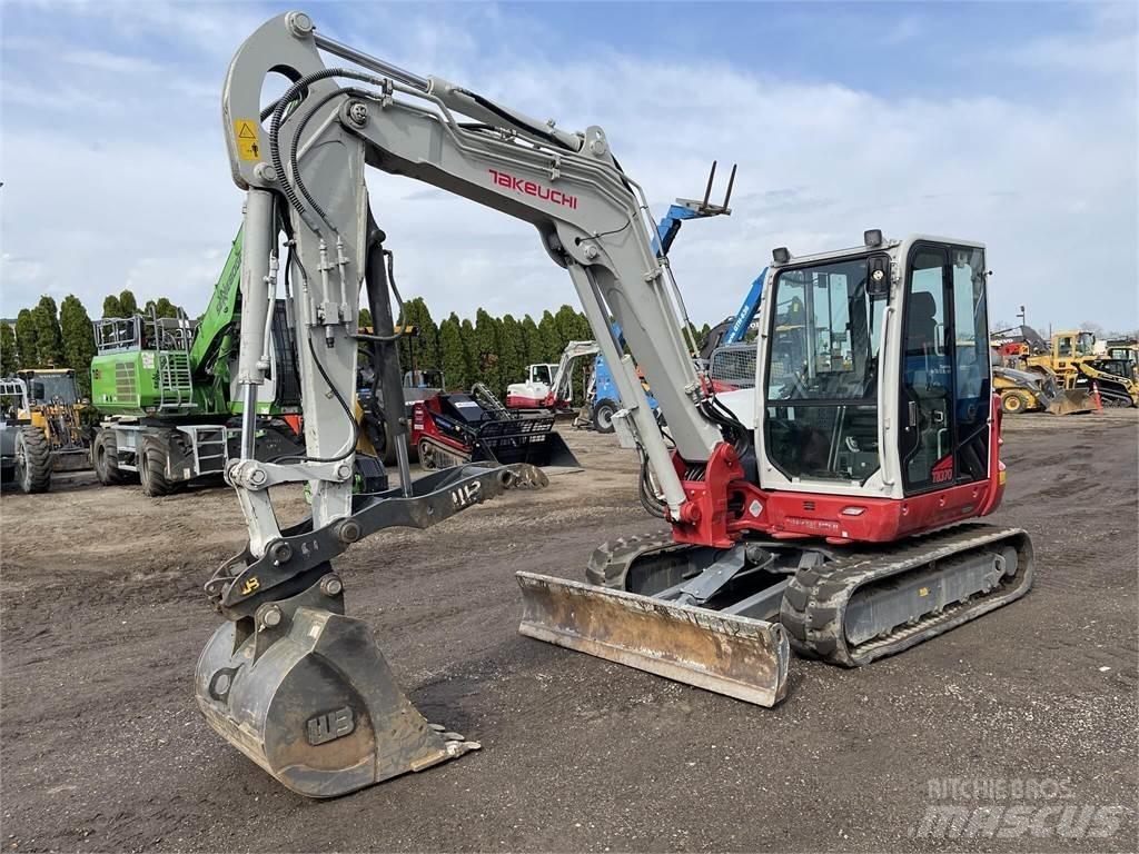 Takeuchi TB370 Escavadeiras de esteiras