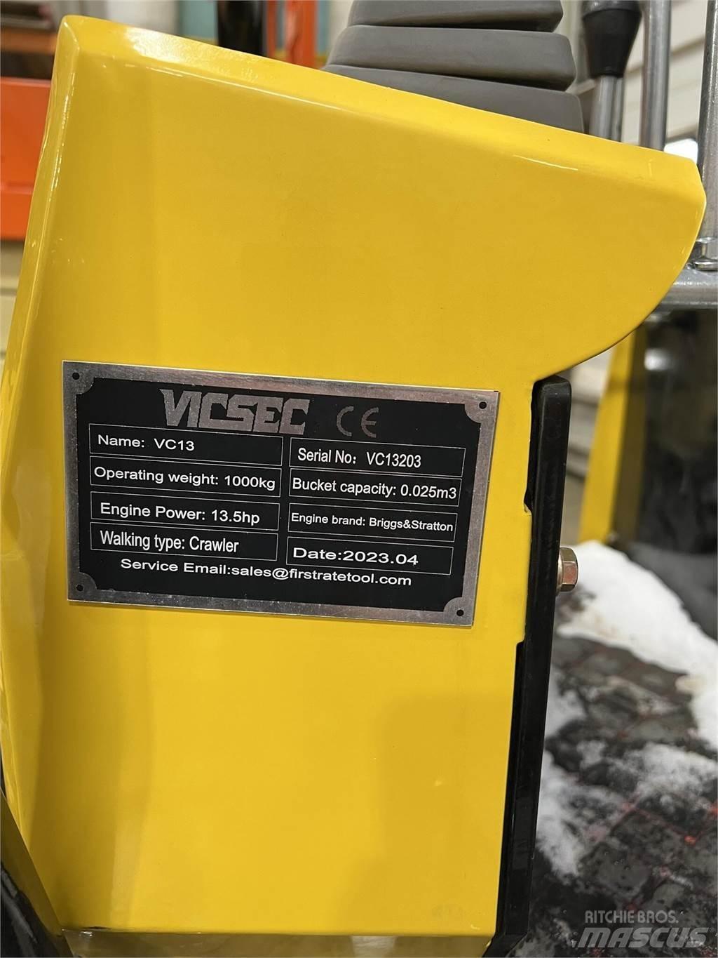 Vicsec VC13 Miniescavadeiras