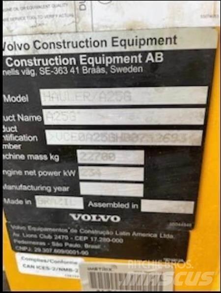 Volvo A25G Caminhões articulados