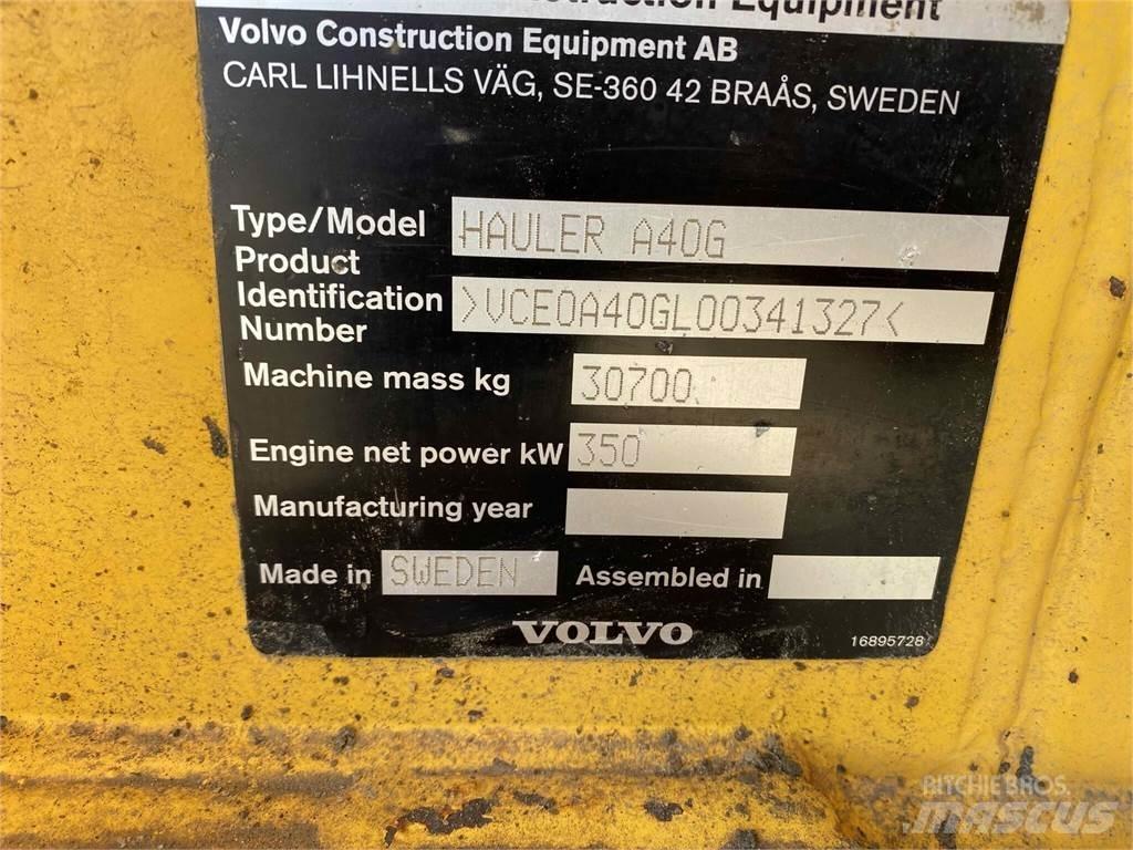 Volvo A40G Caminhões articulados