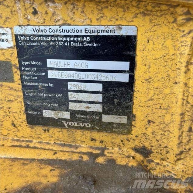 Volvo A40G Caminhões articulados