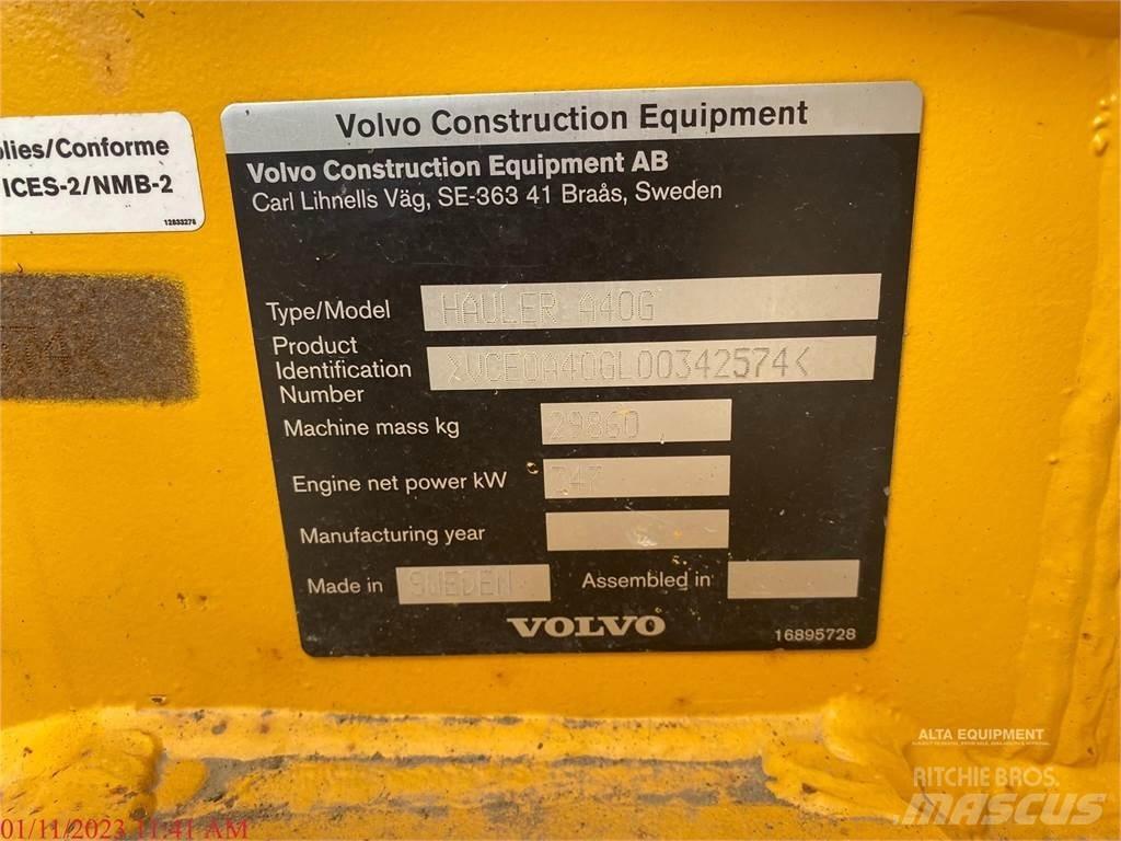 Volvo A40G Caminhões articulados