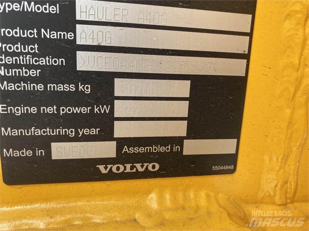 Volvo A40G Caminhões articulados