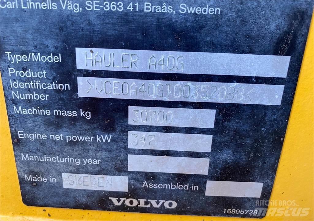 Volvo A40G Caminhões articulados