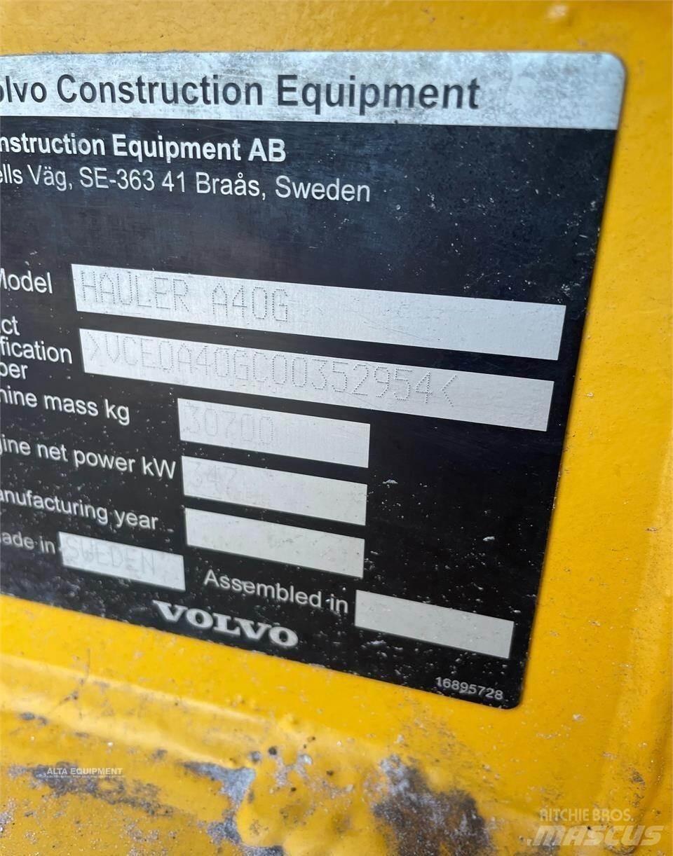 Volvo A40G Caminhões articulados