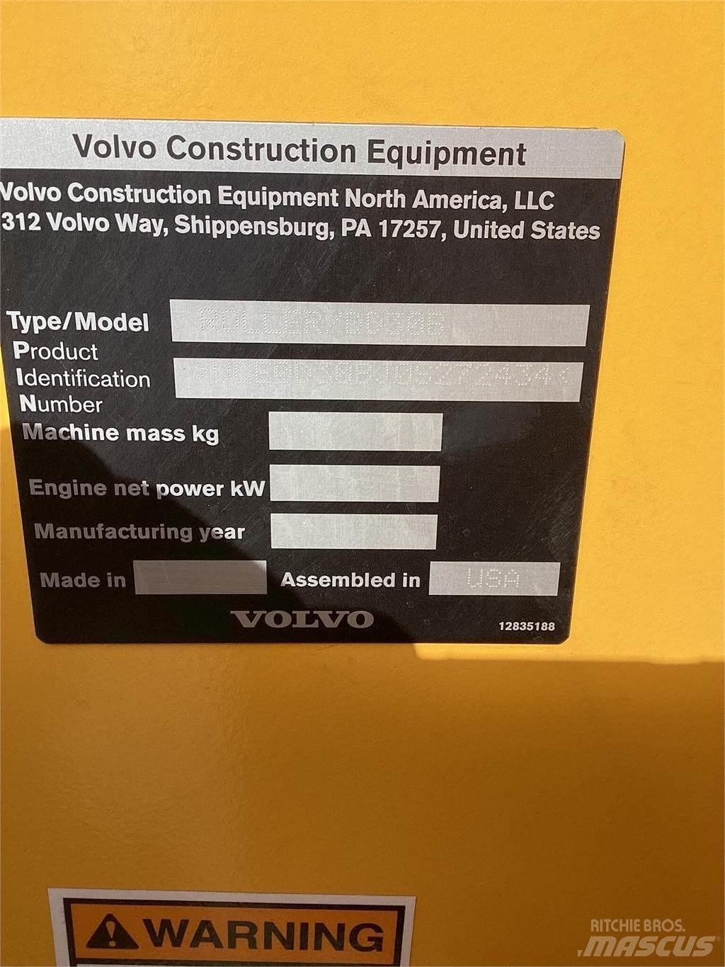 Volvo DD30B Cilindros Compactadores tandem