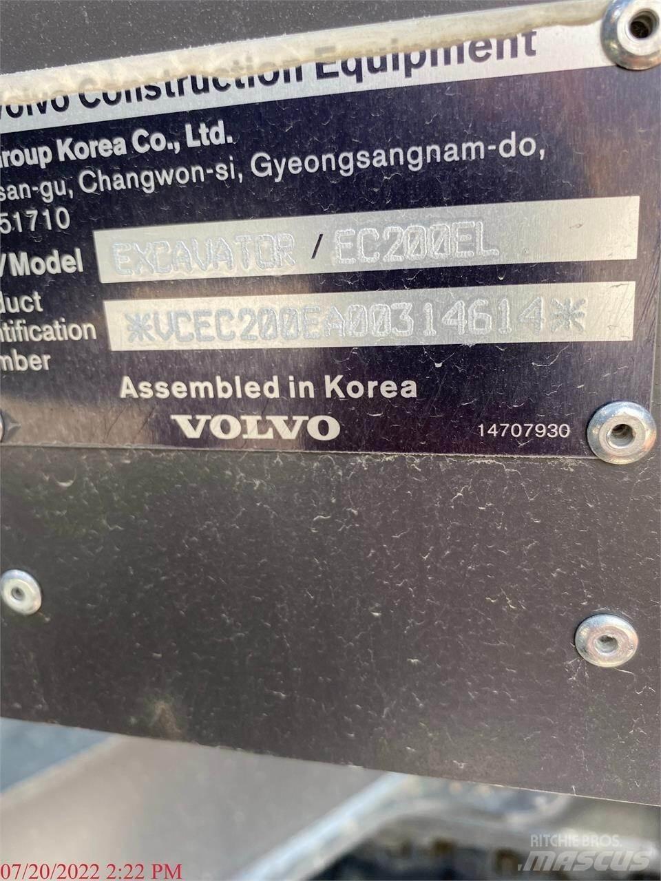 Volvo EC200EL Escavadeiras de esteiras