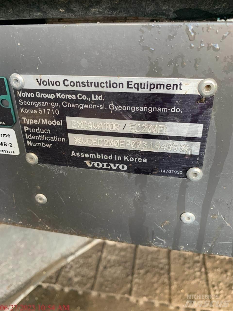 Volvo EC200EL Escavadeiras de esteiras