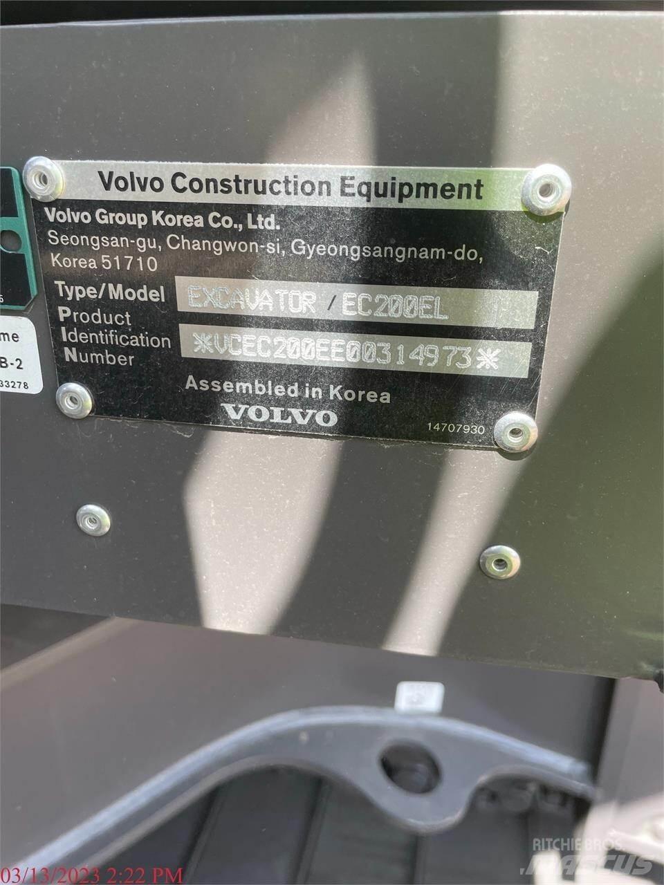Volvo EC200EL Escavadeiras de esteiras