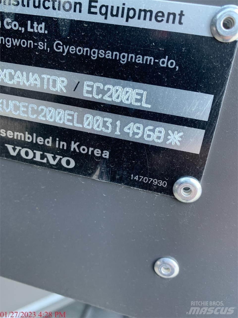 Volvo EC200EL Escavadeiras de esteiras