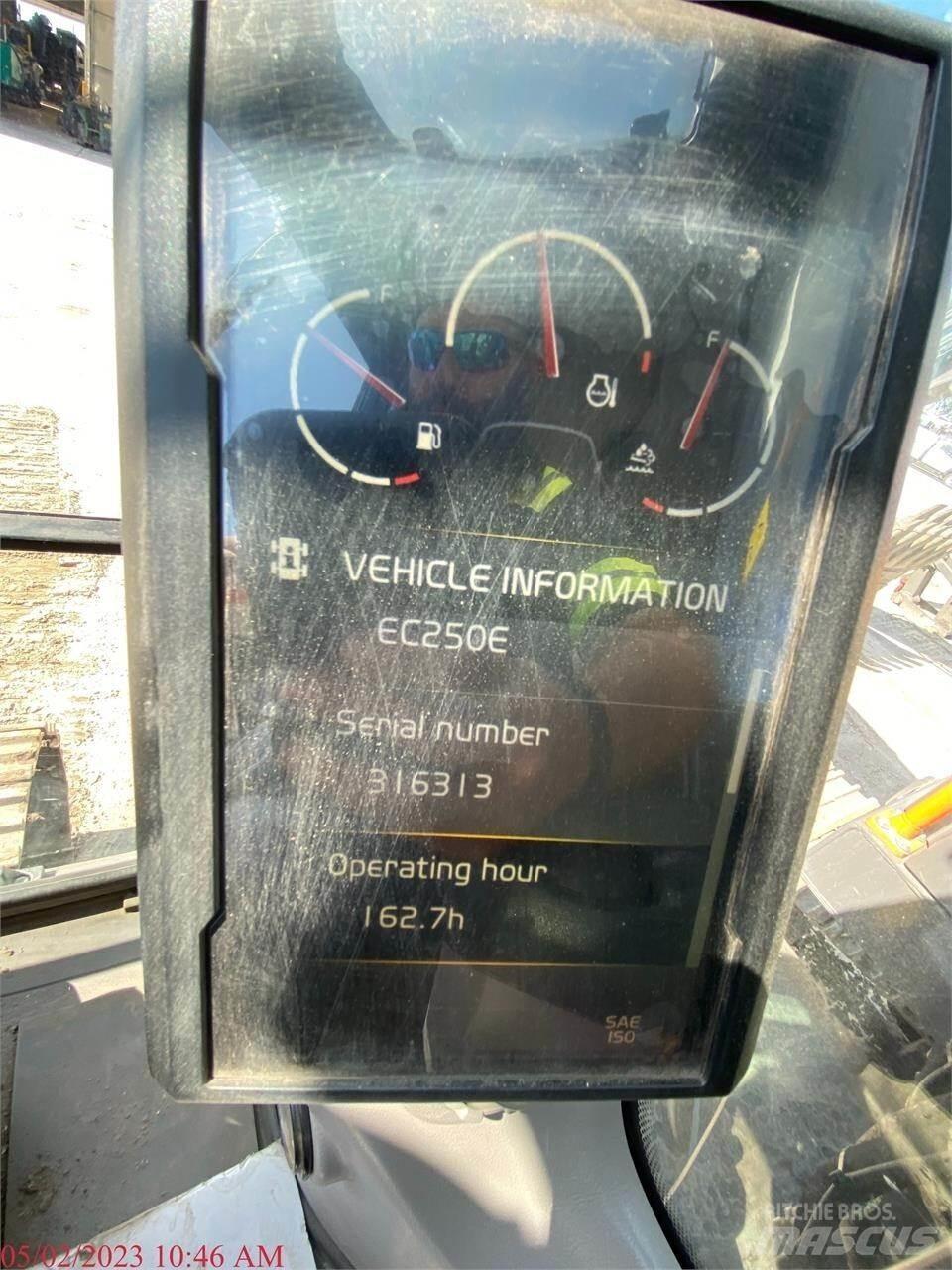 Volvo EC250EL Escavadeiras de esteiras