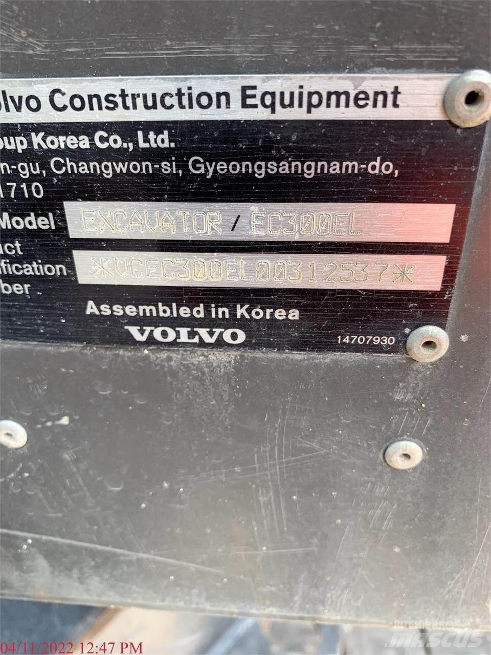 Volvo EC300EL Escavadeiras de esteiras