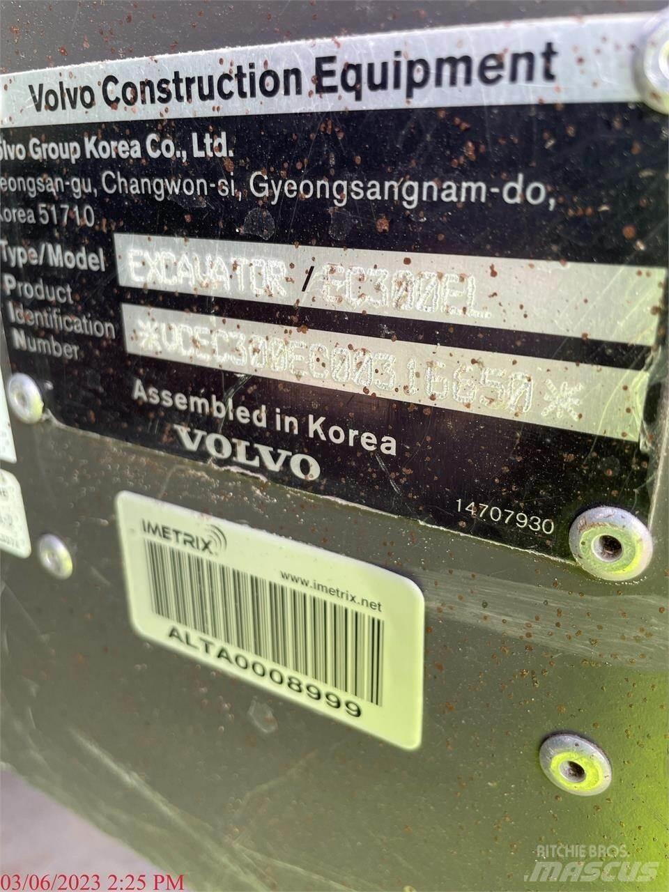 Volvo EC300EL Escavadeiras de esteiras