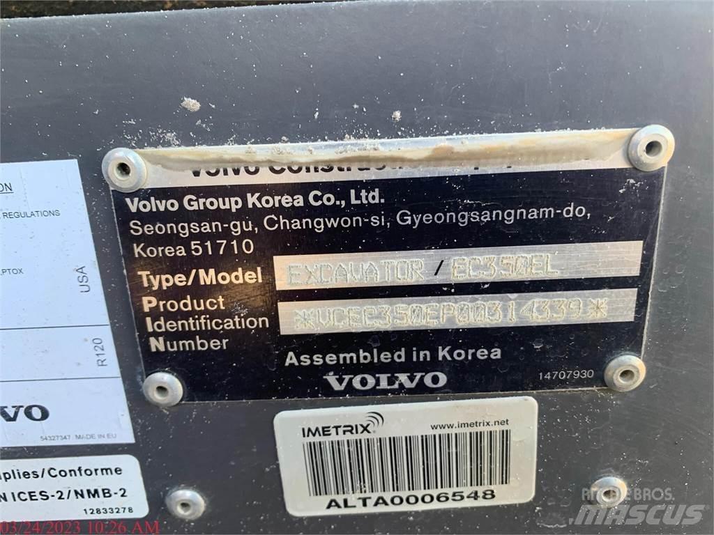 Volvo EC350EL Escavadeiras de esteiras
