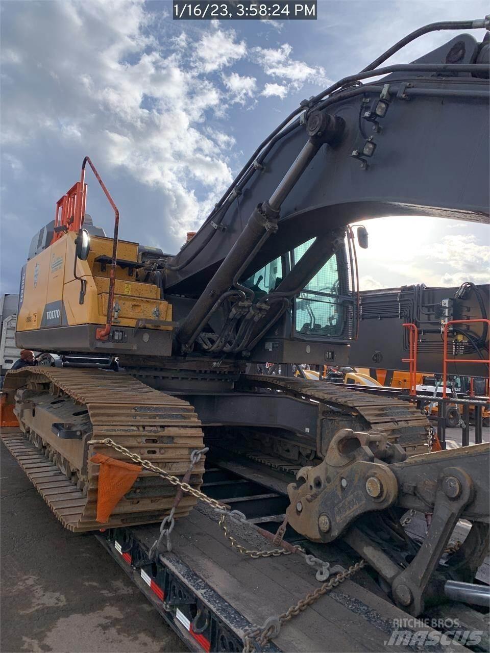 Volvo EC350EL Escavadeiras de esteiras