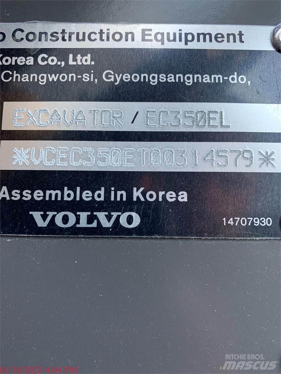 Volvo EC350EL Escavadeiras de esteiras