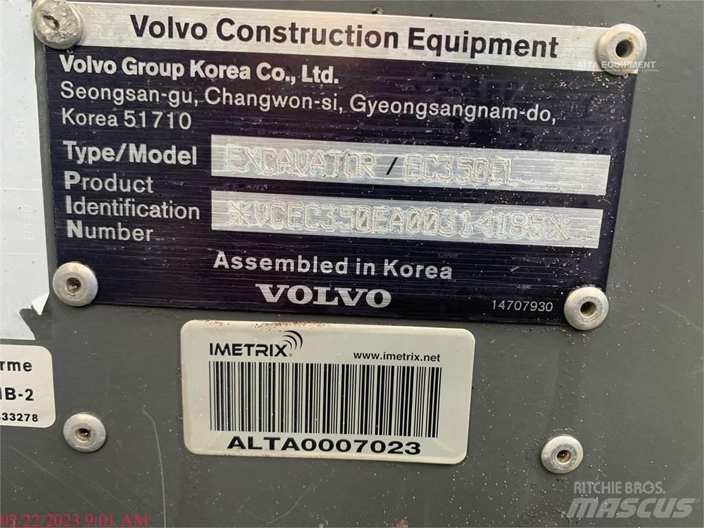 Volvo EC350EL Escavadeiras de esteiras