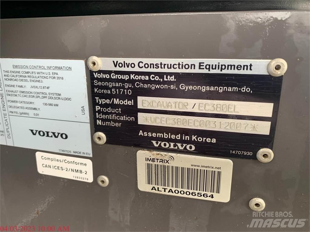 Volvo EC380EL Escavadeiras de esteiras