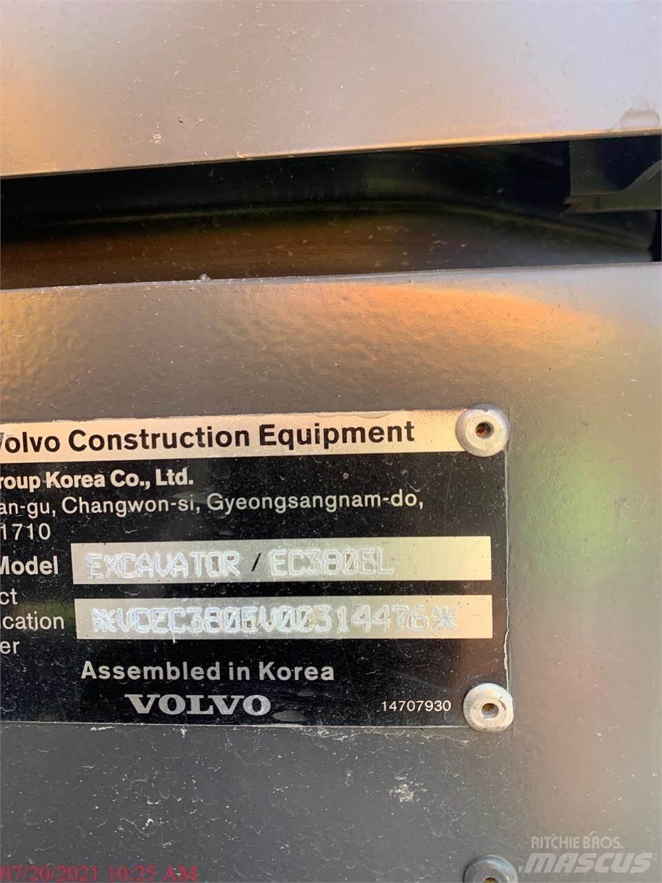 Volvo EC380EL Escavadeiras de esteiras