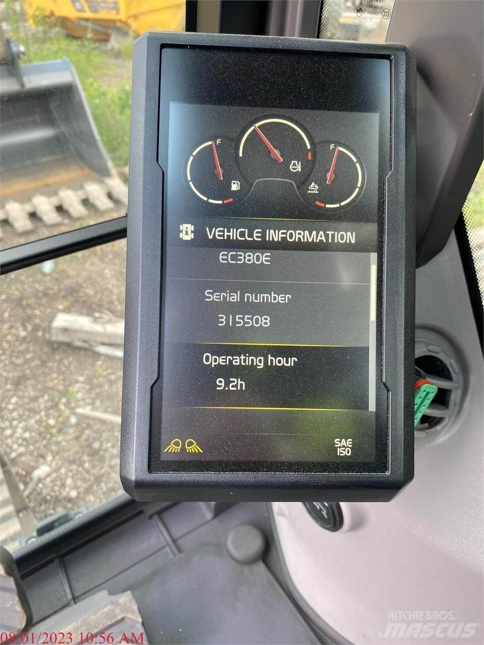 Volvo EC380EL Escavadeiras de esteiras