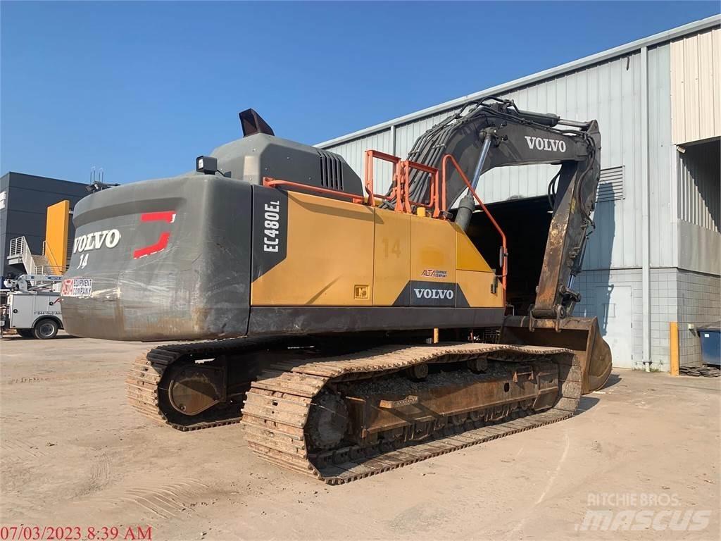 Volvo EC480EL Escavadeiras de esteiras