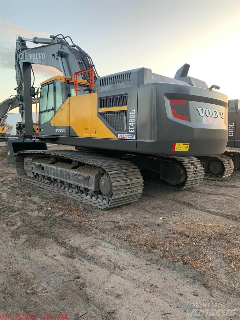 Volvo EC480EL Escavadeiras de esteiras
