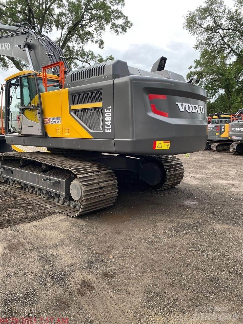 Volvo EC480EL Escavadeiras de esteiras