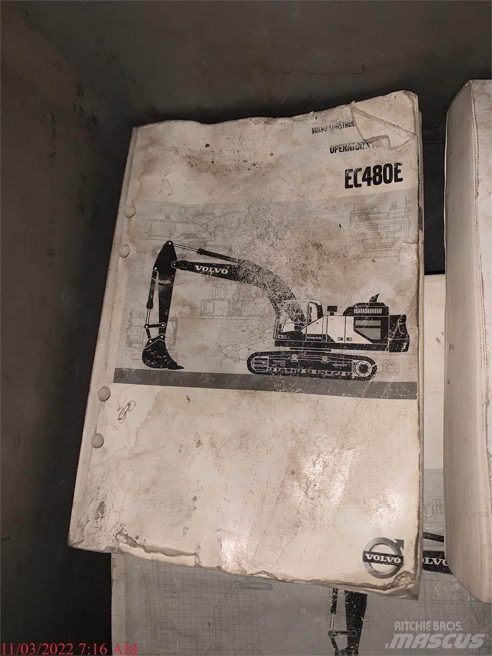 Volvo EC480EL Escavadeiras de esteiras