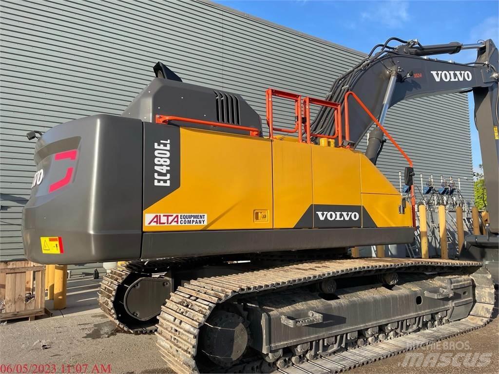 Volvo EC480EL Escavadeiras de esteiras
