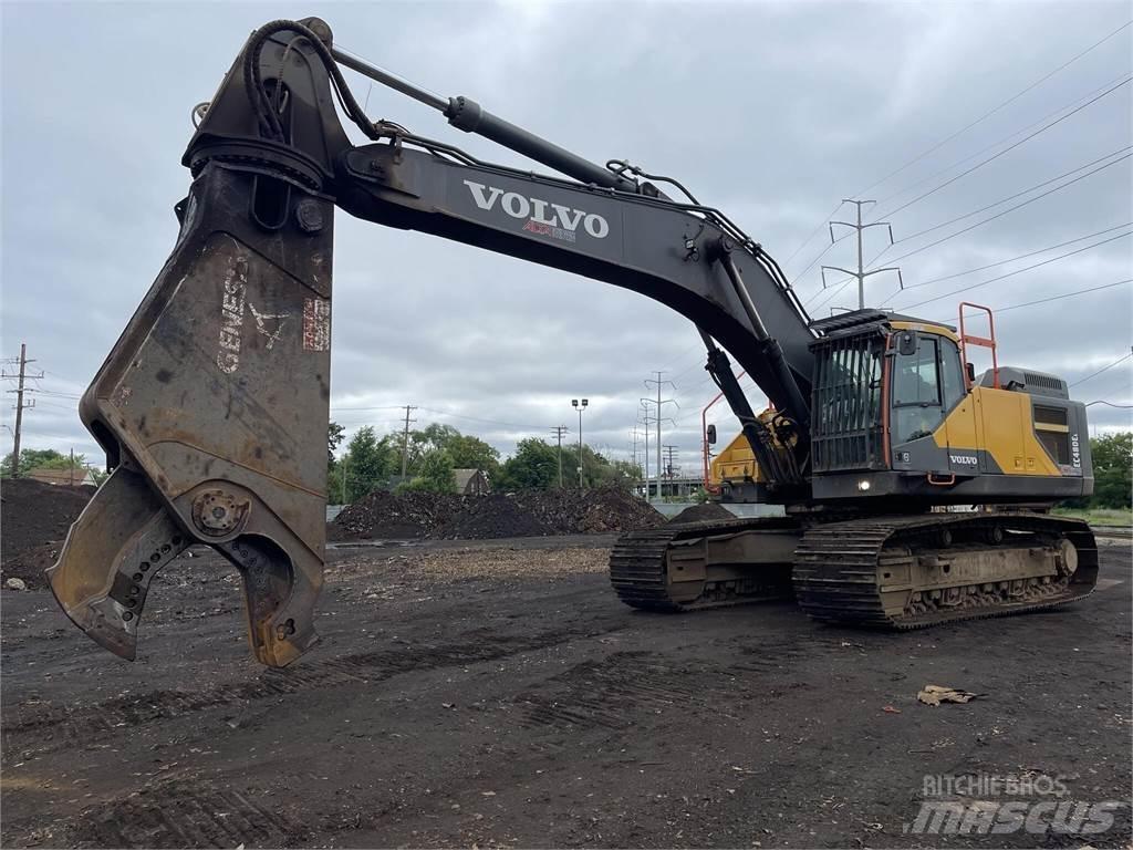 Volvo EC480EL Escavadeiras de esteiras