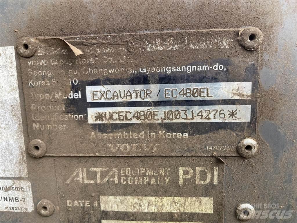 Volvo EC480EL Escavadeiras de esteiras