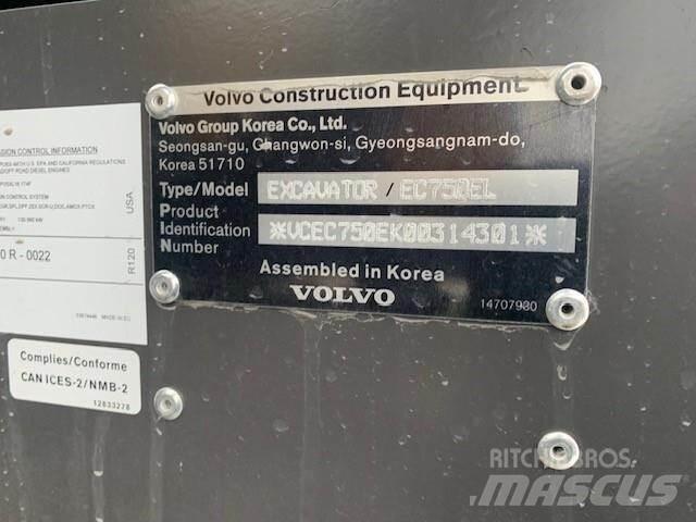 Volvo EC750EL Escavadeiras de esteiras