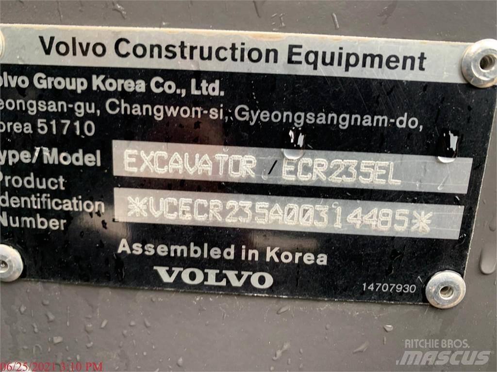 Volvo ECR235EL Escavadeiras de esteiras
