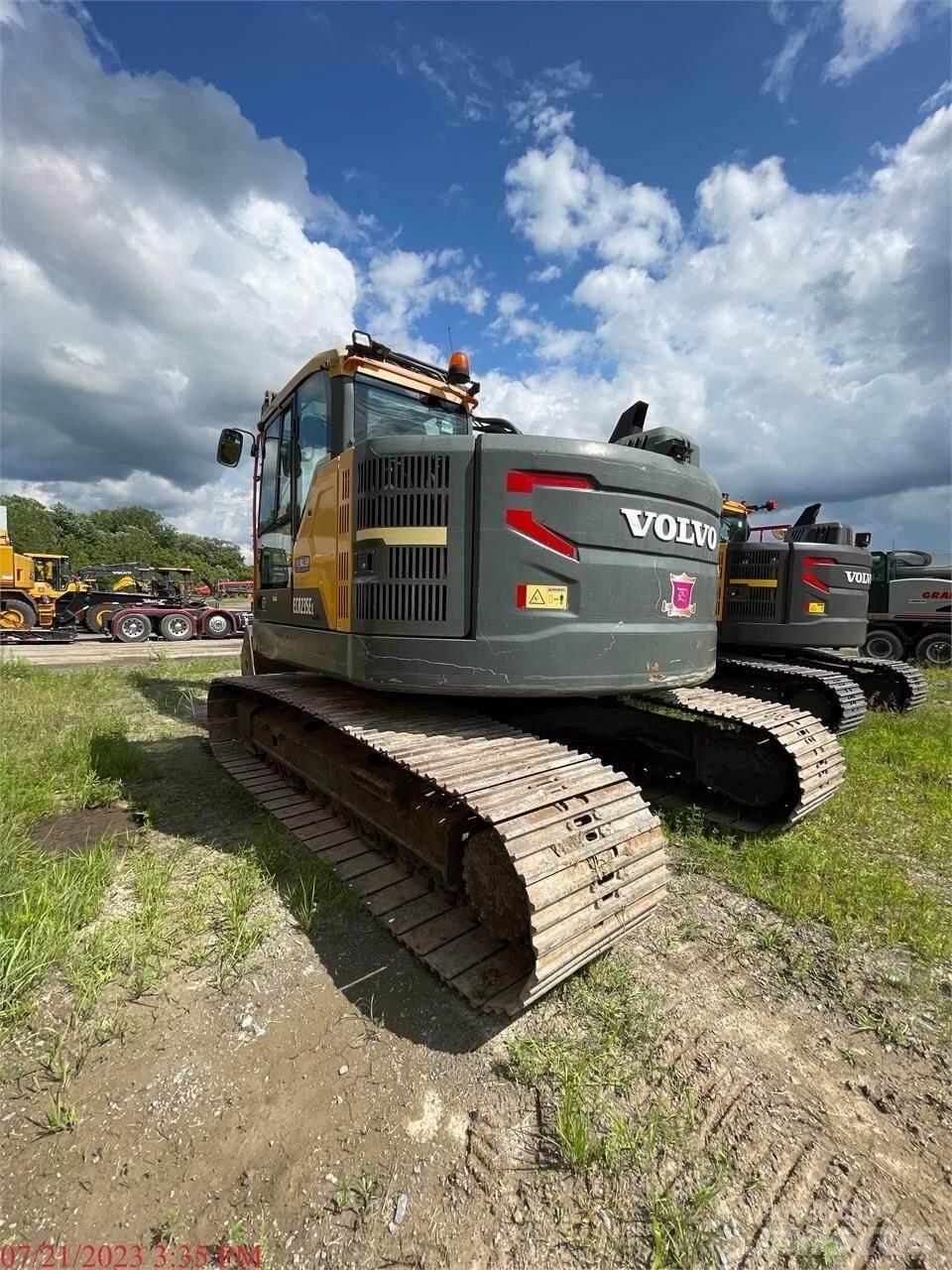 Volvo ECR235EL Escavadeiras de esteiras