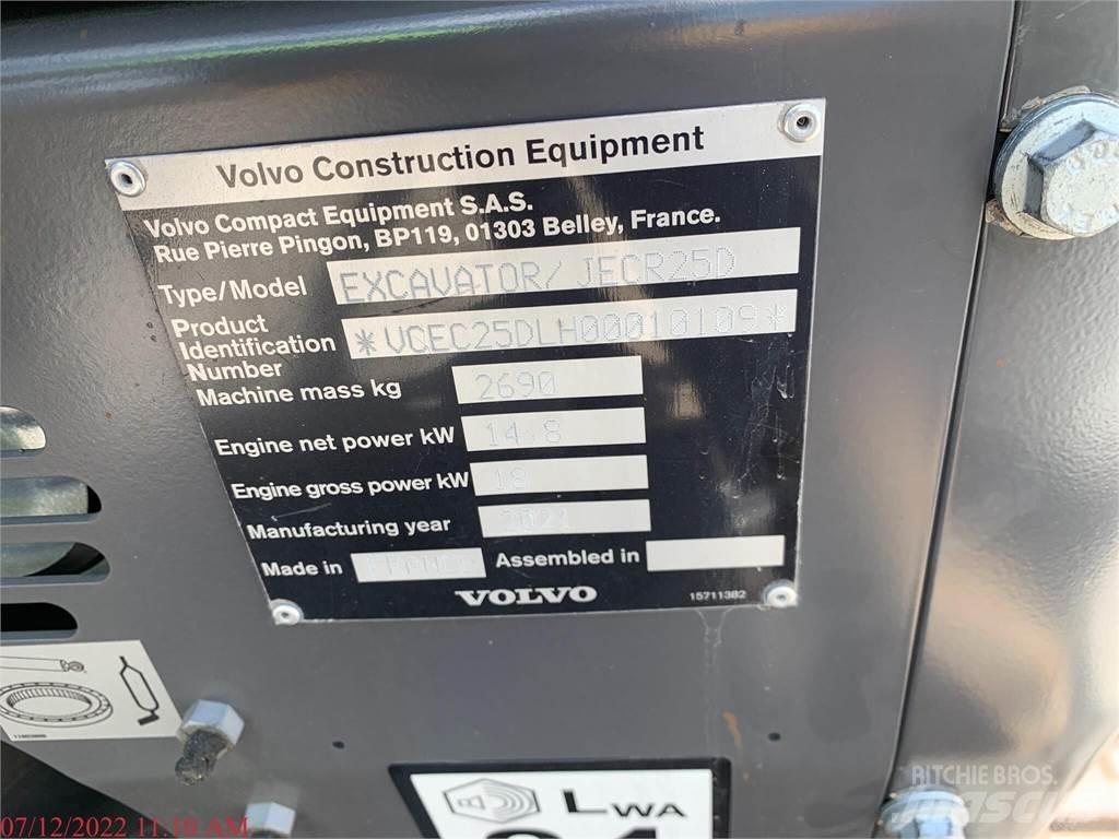 Volvo ECR25D Miniescavadeiras