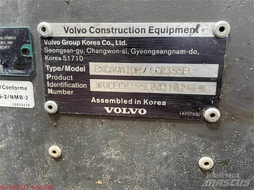 Volvo ECR355EL Escavadeiras de esteiras