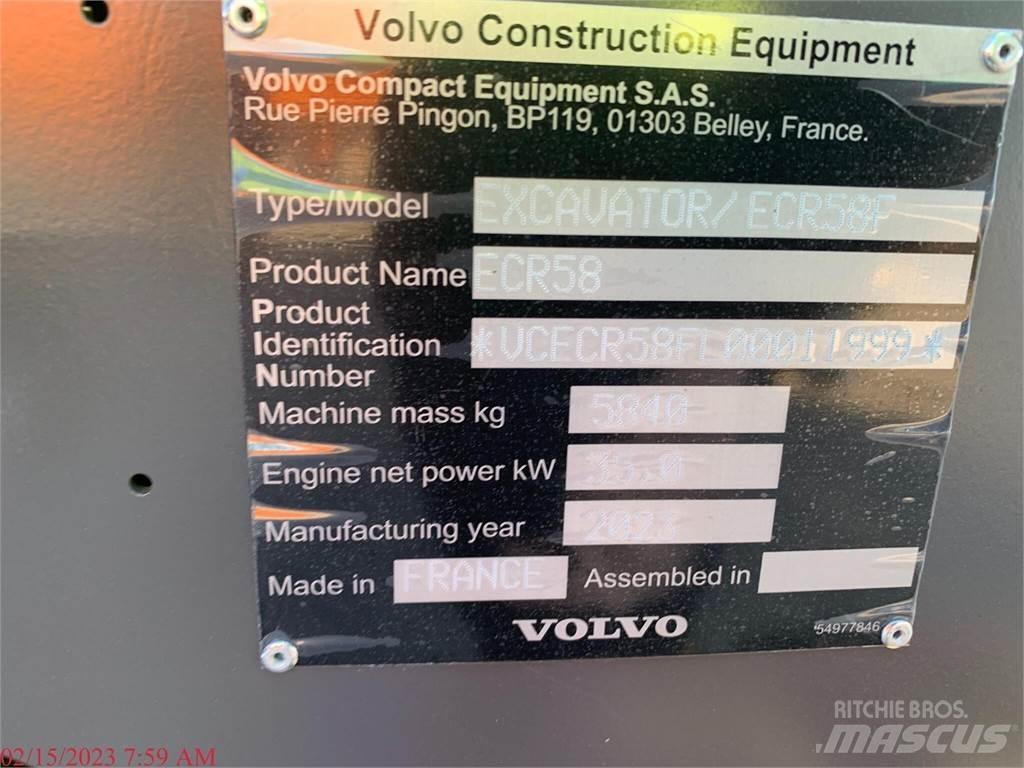 Volvo ECR58F Escavadeiras de esteiras